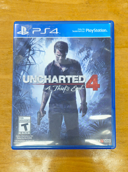 PS4 - Uncharted 4: A Thief's End