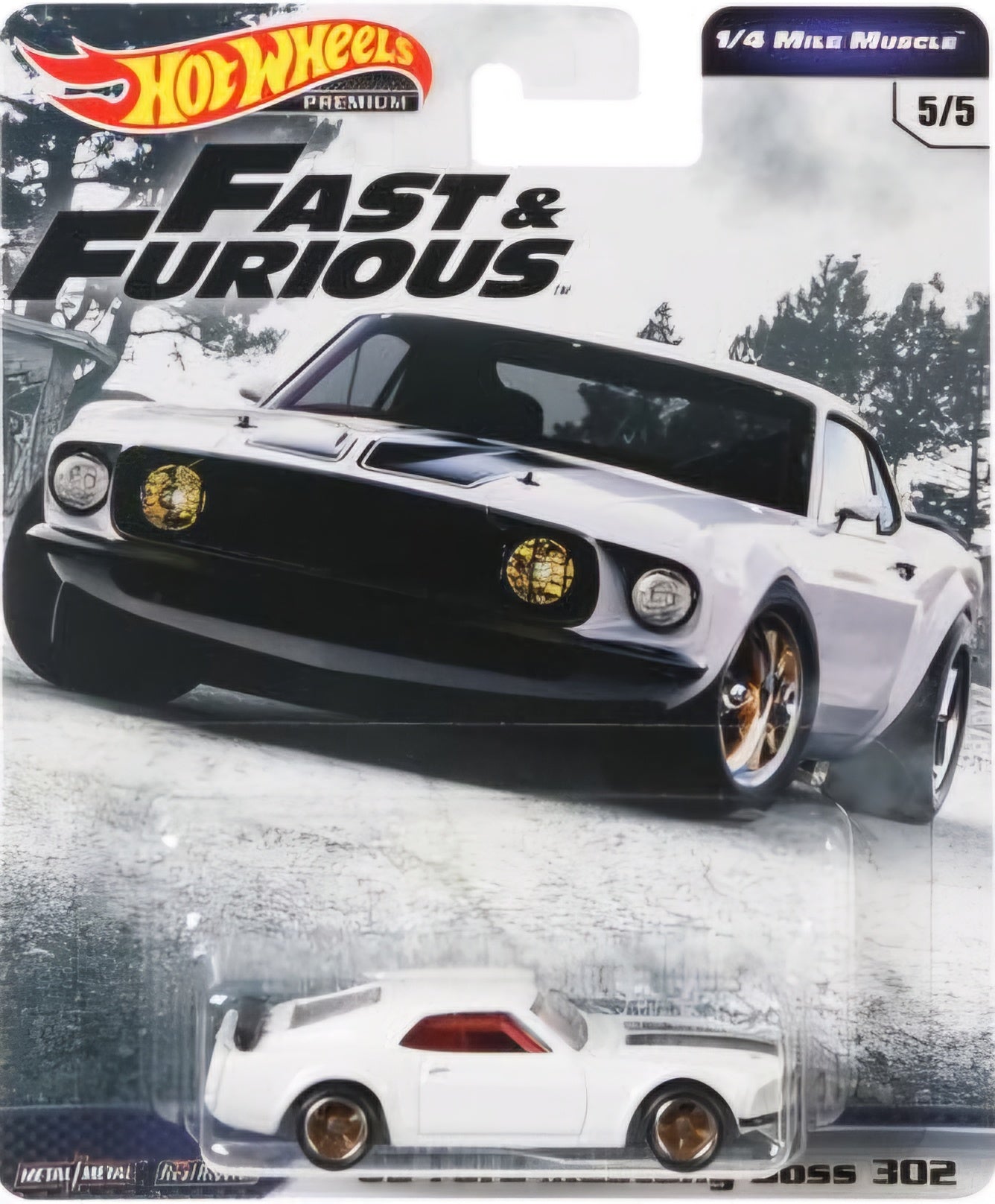 Hotwheels Premium - Fast and Furious 1/4 Mile Muscle