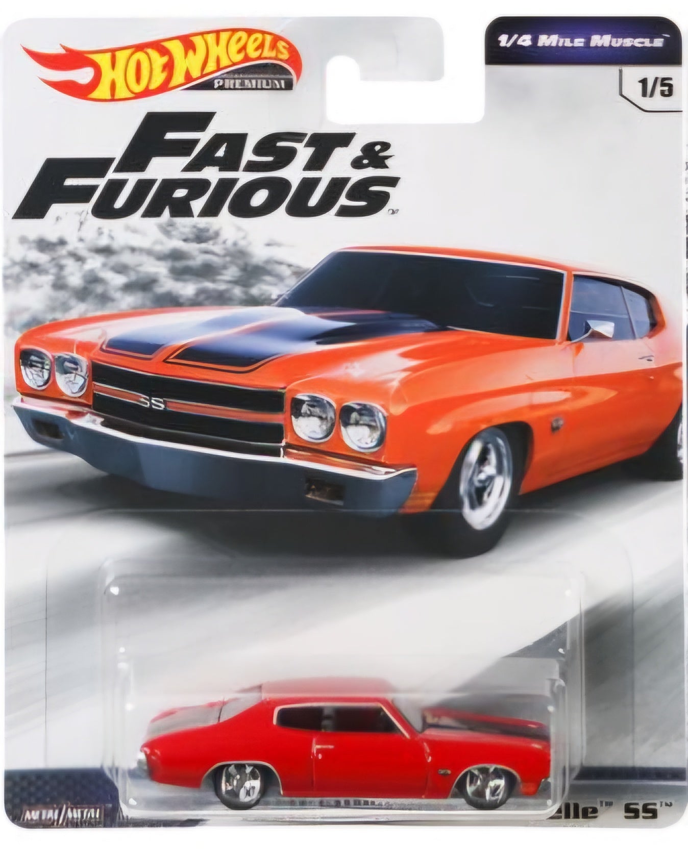 Hotwheels Premium - Fast and Furious 1/4 Mile Muscle